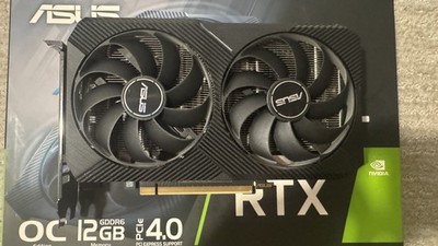 ASUS Dual GeForce RTX 3060 OC V2 12GB GDDR6 Graphics Card