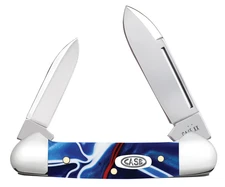Case xx Knives Butterbean Patriotic Kirinite 11228 Stainless Pocket Knife