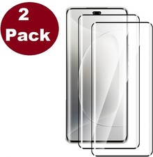 For Honor 200 Pro Full Cover 3D Tempered Glass with Black Edge - 2 Pack