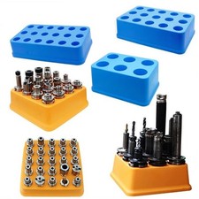 CNC BT30 BT40 BT50 Tool Holder Storage Rack Box Plastic Tool Organizer 80mm Kits