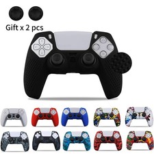 Silicone Grip Cover Skin Protective Rubber Case For PlayStation 5 PS5 Controller