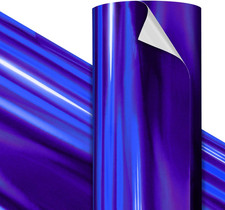 Holographic Chrome Craft Vinyl Roll 1ft X 5ft Bubble-free Air Release Heat