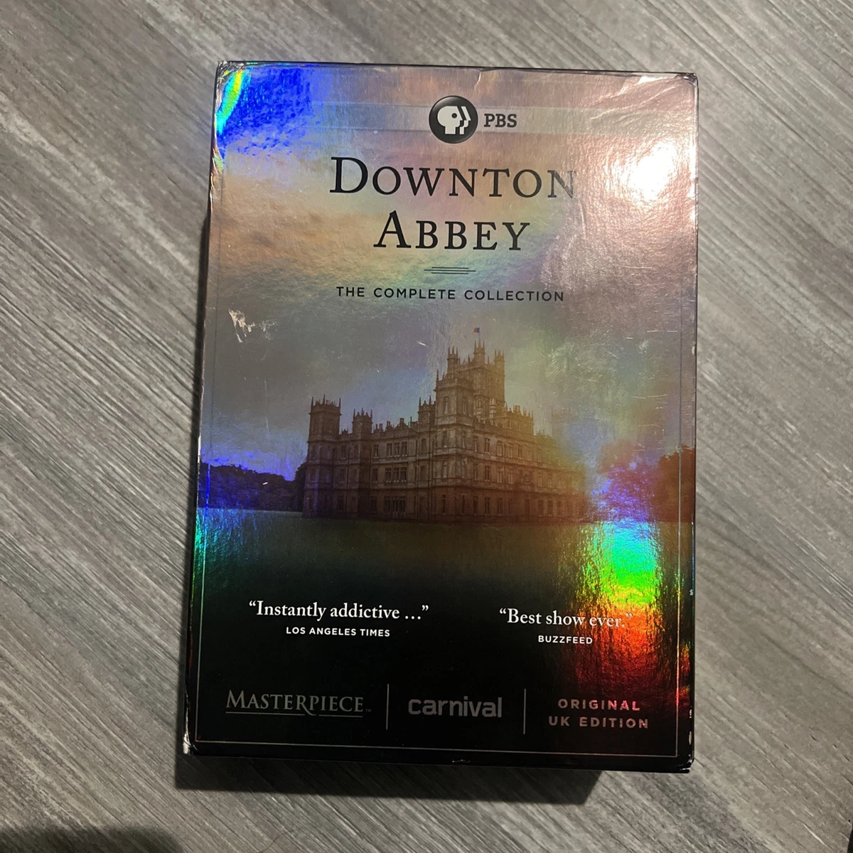 Downton Abbey Complete Series Box Set DVDs & Blu-ray Discs for