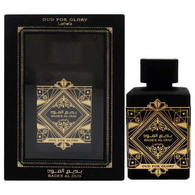 Oud For Glory Badee Al Oud by Lattafa 3.4 oz EDP Parfum Cologne New Box