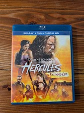 Hercules Blu-ray 2014 Extended Cut Dwayne Johnson Action DVD
