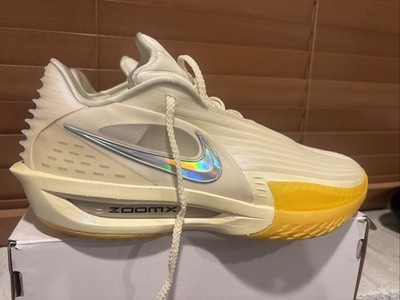 Nike G.T. Cut 3 Turbo Basketball Shoes Coconut Milk Yellow II3704 100 Men's 10