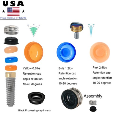 #ad #ad Snap locator attachment Male Caps Inserts Set Retention strength​ 0.8 1.2 2.4Lbs $288.89