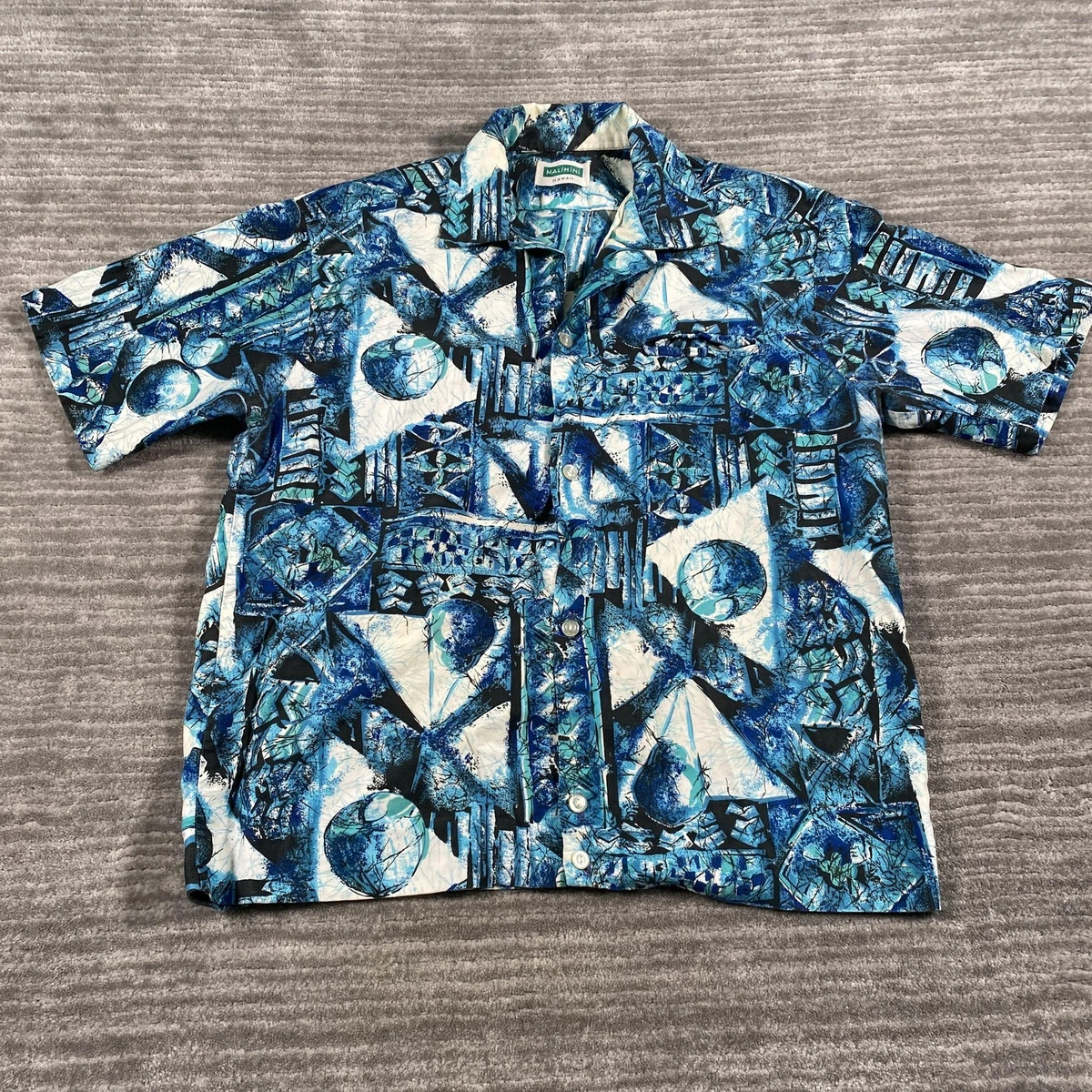 Malihini Hawaiian Casual Button-Down Shirts for Men for sale | eBay