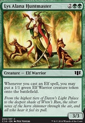 Lys Alana Huntmaster ~ Commander 2014 [ Excellent ] [ Magic MTG ]