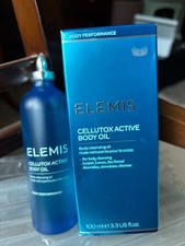 Image of Elemis Cellutox Active Body Oil 100ml blue box luxury skin care