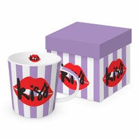 PPD Formart Kiss Trend Mug In Geschenkbox Tasse Becher New Bone China 400 Ml