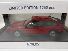 VOLKSWAGEN SCIROCCO II GTX 16v 1988 RED Norev 1/18 Edition 1250 pcs