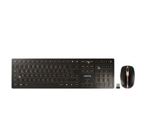 CHERRY DW 9100 SLIM, wireless keyboard and mouse set, German layout, QWERTZ keyb