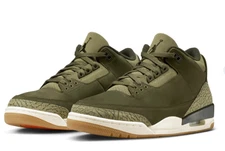 Nike Air Jordan 3 Retro Family Affair Olive Green Mens DN3707-202