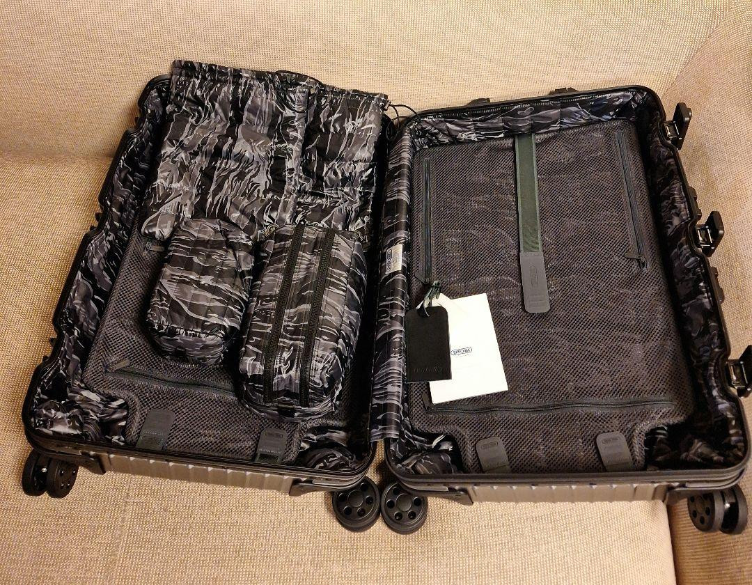 Unused, discontinued RIMOWA Moncler Topaz suitcase 67L | eBay