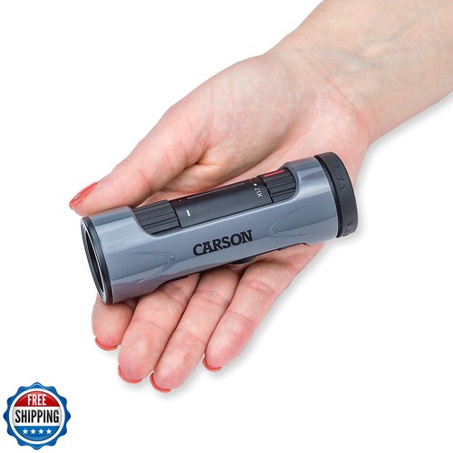 Carson MonoZoom 7-21x21mm Zoom Monocular (ZM-721),Gray, XX-Large - Picture 2 of 5