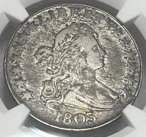 Draped Bust Half Dollar coin from a recent eBay sale