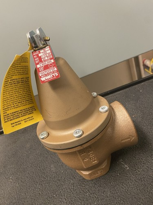 #ad Watts Series 740 ASME Water Pressure Relief Valve model 0383542 1 1 2”x2” 30psi $374.99