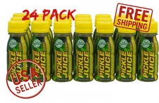 Pickle Juice Extra Strength Shots, 2.5 oz - Stops Muscle Cramps - 24-Pack
