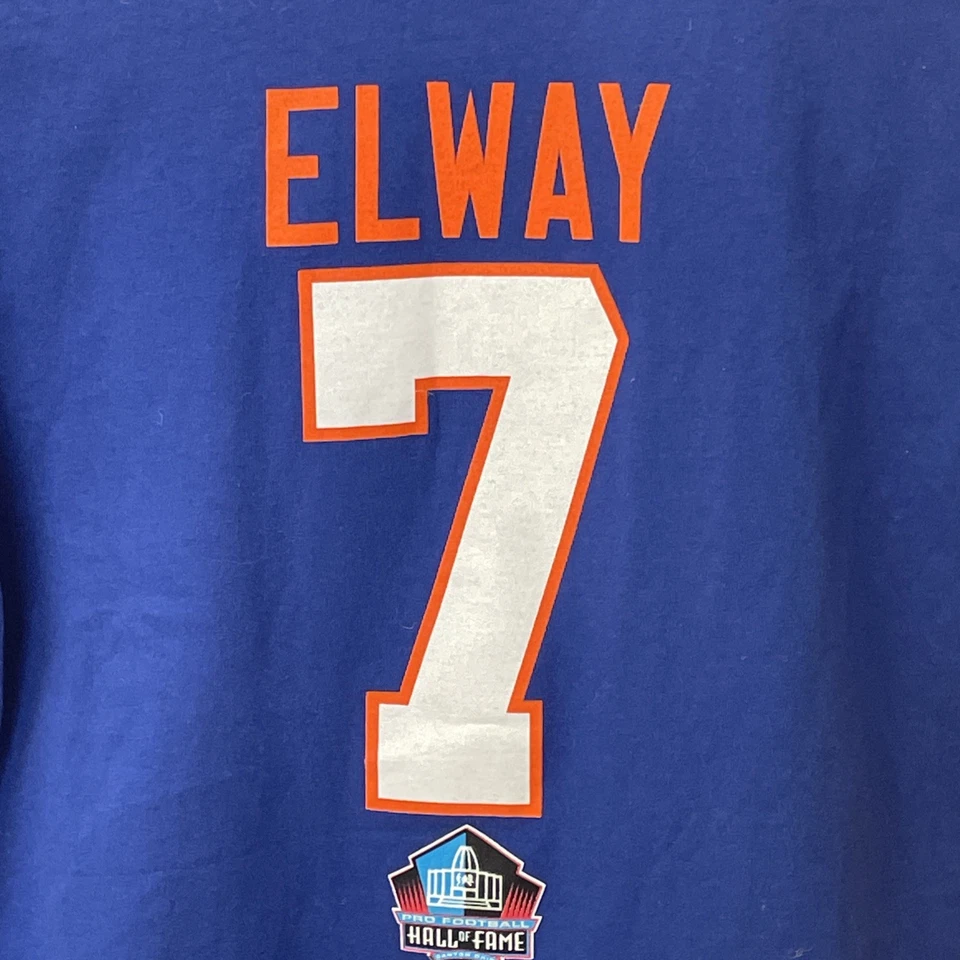 Camiseta deportiva para mujer John Elway Denver Broncos mediana #7 Salón de la Fama usada en excelente estado Foto 2 de 4