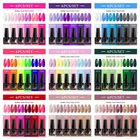 6Pc Nagellack Gel Set DIY Nail Art Semi Permanent UV LED Gel Kit