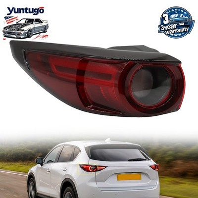Left Driver Side LED Outer Tail Light For Mazda CX-5 CX5 2017-2021 Rear Lamps