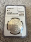1878 8TF Morgan 8tf Silver Dollar NGC XF45 Nice Coin