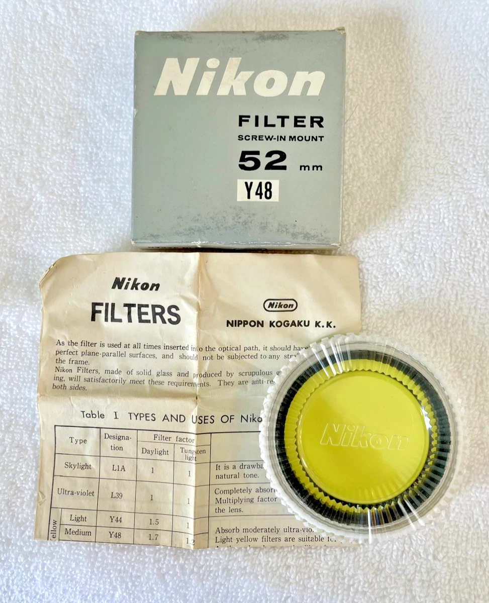 RARE Nikon Series IX 9 R60 Red Filter in Box - Near Mint