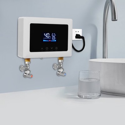 Wall Mounted Electric Instant Hot Water Heater Mini Small Water Tank 3000W NEW