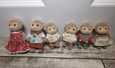 Sylvanian Families Monkey Family Mango & Darwin Calico Critters