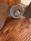 Vintage Solid Brass 2 Blade Boat Propeller — photo 5