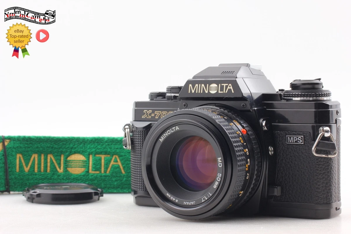 超美品 MINOLTA X-700 シルバー モルト新品交換済 B475 Minolta X-700 SLR Film Cameras for sale | eBay