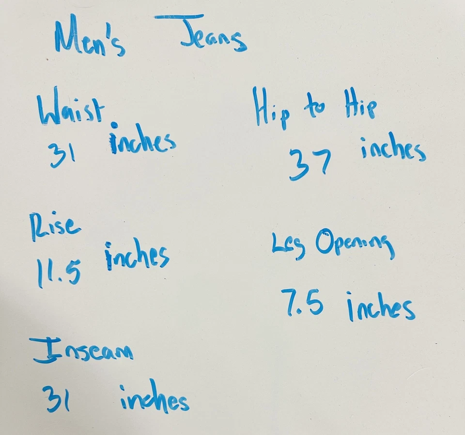 Vintage Wrangler Jeans Mens 31x31 Blue Denim Straight Leg Made in USA 937512 - Image 2 of 4