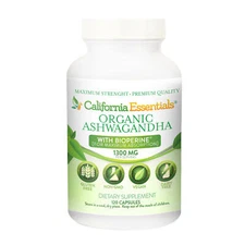 Reduce strees with Ashwagandha 1300mg Made with Organic Ashwagandha Root Powder
