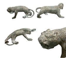 Antique Ancient Roman Bronze Big Lion Statute 200-300AD