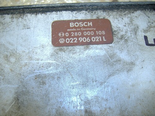 VW Bus engine computer ecm ecu 1975 california 4 speed 0280000108 022906021L - Bild 2 von 7
