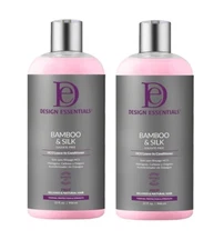 Design Essentials Bamboo & Silk HCO Leave-In Conditioner 32oz (2pack)