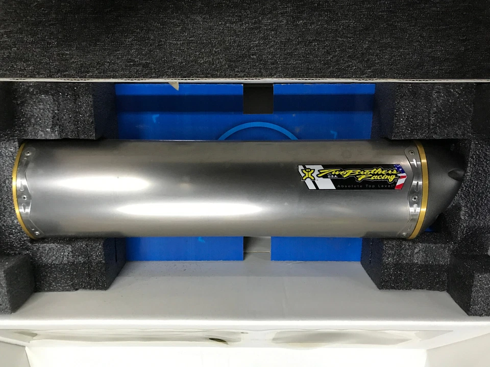 TWO BROTHERS Slip On Muffler Exhaust Fits BMW F700GS 2015 - Image 2 of 4