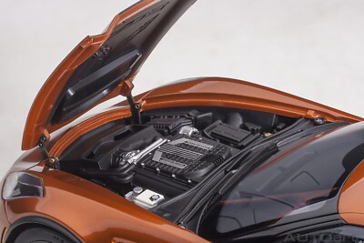 2016 CHEVROLET CORVETTE C7 Z06 COUPE DAYTONA SUNRISE ORANGE 1:18