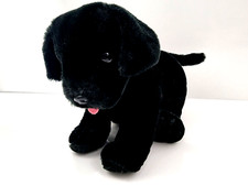 Melissa  Doug Black Plush Dog Puppy 10"