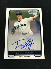 2013 Bowman Draft DANNY HULTZEN AUTO Virginia AU-DH1 Signature ~UVA