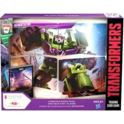 TRANSFORMERS DEVASTATOR STARTER SET TCG BRANDNEU & VERSIEGELT