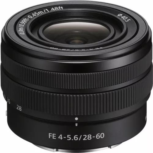 Sony FE 28-60mm f/4-5.6 Lens SEL2860 with front and rear lens covers-95%new - Picture 2 of 4