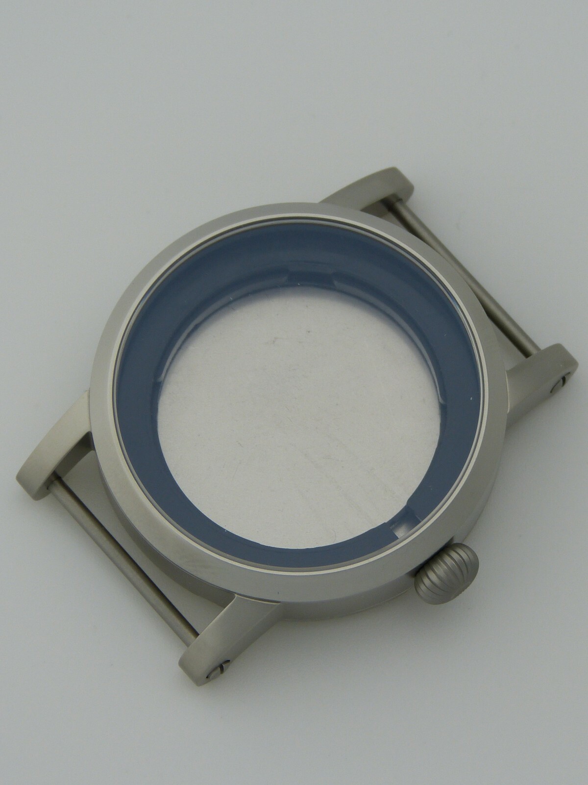 Boitier NH35 41mm Seiko 4R35 acier mat verre saphir pour montre militaire custom