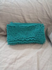 Yoobi Teal Green Zip Pouch Makeup Pencil Pouch