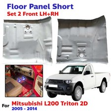 Floor Panel Short Front Fits Mitsubishi L200 Triton 2D Pickup UTE 2005-14 2 PCS