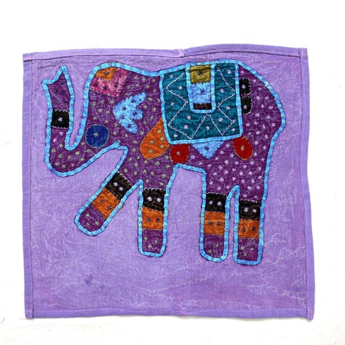 Coussin Motif éléphant En Coton 45x45cm - Gris - ELEPHANT