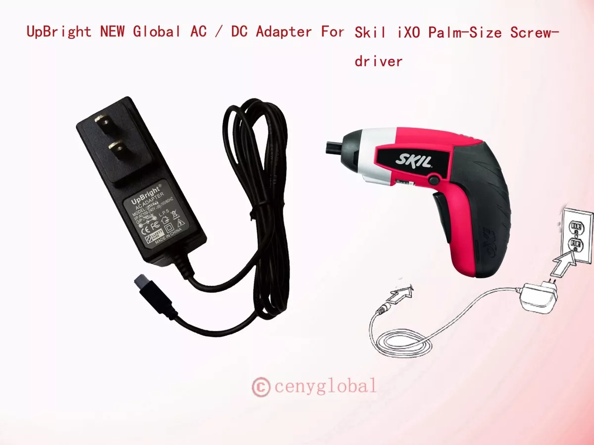 AC Adapter For Skil 2354 iXO 4V Max Lithium Ion Palm Sized Cordless Screwdriver
