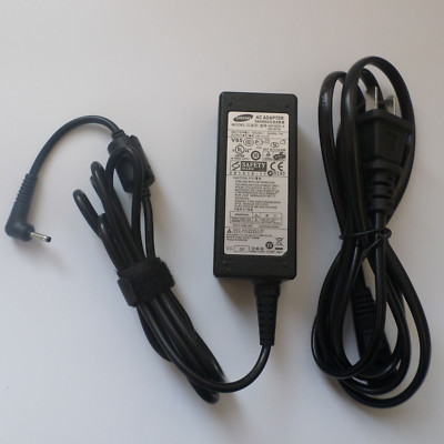 Genuine AC Adapter + Power Cord For Samsung Series 5 Chromebook XE500C21-H01US