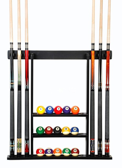 pool table wall rack